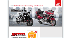 Desktop Screenshot of motorush.ch